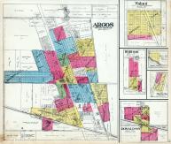 Argos, Walnut, burr Oak, Donaldson, Harris Station, Koontz Lake, Marshall County 1922